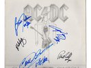 AC/DC - FLICK OF THE SWITCH - SIGNED BY BAND - VINYL LP SLEEVE ONLY - ORIGINAL
