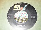 ROCKABILLY Jimmy Newman DOT 15766 Carry On VG+