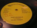 Delroy Pinnock Babylon Walls Rare Killer Roots 12