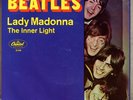 VINYL 45 & Picture Sleeve Beatles - Lady Madonna / The Inner Light