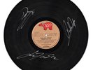 SATURDAY NIGHT FEVER SOUNDTRACK SIGNED BY BAND VINYL RECORD ONLY 100% ORIGINAL