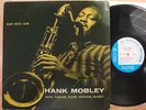 HANK MOBLEY QUINTET - BLUE NOTE 1550  - VAN GELDER deep groove 1957. mono LP