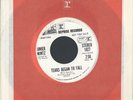 JUNIER MINTZ: Tears Began To Fall / Mono 45 (dj, Zappa, lite dishwarp nap) rare