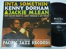 Kenny Dorham Jackie McLean Inta Somethin’ Pacific Jazz DG Mono, NM-
