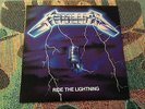 METALLICA - RIDE THE LIGHTNING - LP 1984 PRESS NEAR MINT