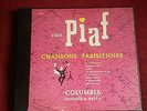 Edith Piaf Chansons Parisienne Columbia box set