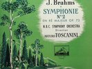Toscanini/NBC SO: Brahms Symphony No. 2 Op. 73 (r. 1952) - FALP 202 - very rare