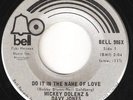 MICKY DOLENZ & DAVY JONES-Do It In The Name Of Love-1971 CANADA Bell 45  MONKEES