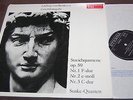 Suske Quartet Beethoven op.59 1-3 Rasumovsky Ed1 Eterna black & silver Stereo NM