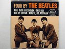 RARE FOUR BY THE BEATLES 45 RPM EAP 1-2121 CAPITOL RECORDS VERY GOOD + CONDITION