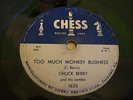 CHUCK BERRY - TOO MUCH MONKEY BUSINESS -  ORIG U S CHESS 10