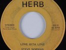 70's Soul 45 STEVE NORMAN & RAW SILK Love With Love HERB HEAR Unknown?