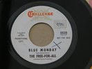 FREE-FOR-ALL BLUE MONDAY / SHOW ME  CHALLENGE orig US GARAGE PUNK 7