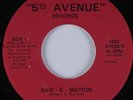 Modern Soul Boogie 45 RAW EMOTION Raw-E-Motion 5TH AVENUE HEAR