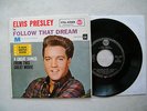 EP 7' ELVIS PRESLEY- FOLLOW THAT DREAM, IN MINT (-)