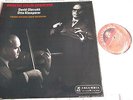 SAX 2411 red semi BRAHMS VIOLIN CONCERTO OISTRAKH FRENCH RADIO ORCH  KLEMPERER