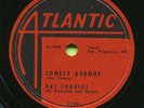 RAY CHARLES (Lonely Avenue / Leave My Woman Alone)    R&B - SOUL 78  RPM  RECORD