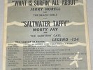 Jerry Norell & the Beach Girls - What is Surfin' All About- Legend 45 w/PS- Surf