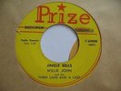 WILLIE JOHN - JINGLE BELLS KILLER DETROIT DOO WOP / R&B 45 PRIZE 6900 HEAR BOTH