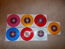 Beatles Colored Vinyl 45 RPM Records