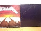 2 LP Heavy Metal, Metallica - Master Of Puppets; Black Album