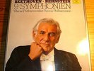 BEETHOVEN 9 Symphonies BERNSTEIN - LIVE - 8-LP-Box DG