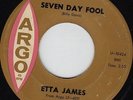 Etta James - Seven Day Fool - Mod R&b Northern Soul Dancer - 7