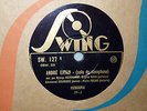 78 TOURS /ANDRE EKYAN  au saxophone avec DJANGO REINHARDT/DISQUE SWING SW 127