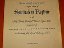 GEORGE LEWIS  SPIRITUALS IN RAGTIME EMPIRICAL EM107 10