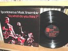 SPONTANEOUS MUSIC ENSEMBLE - PRESSAGE ORIGINAL UK LP TGS TAGENT