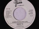 rare Rap Hip-Hop 45 SWEET G games people play THE FEVER Listen