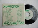 THE MINUTEMEN (PUNK KBD) Paranoid Time U.S. SST 7