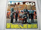Sir Henry & His Butlers LP, Lets Go, GER Polydor International 623003  near mint