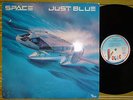 SPACE, JUST BLUE, LP 1978 FRANCE RARE BLACK VINYL VG+/VG+. INNER/SL COSMIC DISCO
