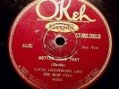 Electric OKeh 8535 Louis Armstrong Hot Five-Hotter Than That (Chicago 1927)