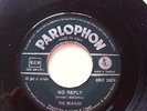 The Beatles No Reply 45 giri  Senza Copertina Stampa Italiana 1964 QMSP 16370