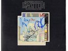 LED ZEPPELIN THE SONG REMAINS THE SAME SIGNED BY BAND VINYL SLEEVE ONLY ORIGINAL