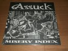 ASSUCK Misery Index LP BLACK VINYL