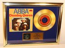 ABBA, Dancing Queen, mit Cover Golden Record, goldene Schallplatte platin, Award