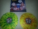 LAGWAGON LET'S TALK ABOUT LEFTOVERS 2XLP YELLOW W/ BLUE AND RED SPATTER RARE OOP