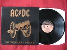 LP AC/DC ?– For Those About To Rock We Salute You LP 1981 Spanish Black Cover