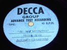 FREDDIE STARR & MIDNIGHTERS Who Told You DECCA ACETATE 2-Sided RGM JOE MEEK