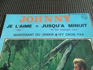 rare 45T ep Johnny Hallyday écrit ORANGE