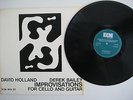 David Holland / Derek Bailey - Improvisations - Original ECM 1013 - Gemany 1971