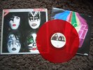 Kiss - Dynasty ... rare german release on red vinyl ... no poster ...  top