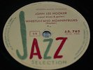78 TOURS / RPM BLUES JOHN LEE HOOKER HOOGIE BOOGIE JAZZ SELECTION ORIGIANL FR
