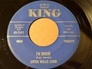 LITTLE WILLIE JOHN King 5342 I'M SHAKIN' / A COTTAGE FOR SALE  -Listen