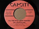 THE CHANCELLORS Cap City 107 ALL THE WAY FROM HEAVEN / SAD AVENUE -Listen