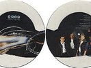 ASAP / IRON MAIDEN 'Down The Wire' 1990 UK shaped UNCUT vinyl picture-disc