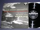 STRAUSS also sprach zarathustra KARAJAN decca sxl 2154 mint- lp